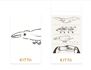 KITTA Washi Tape-KIT047 Bird - Smidapaper Ikigai Shop