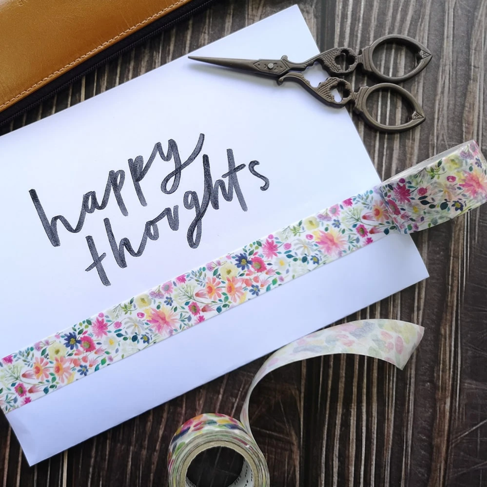 MT x Bluebellgray Zinnia Washi Tape - Smidapaper Ikigai Shop