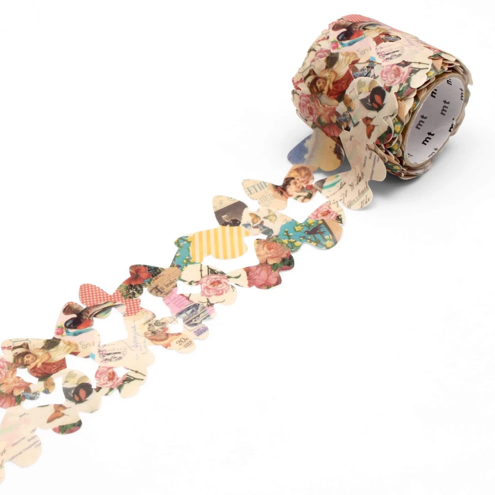 MT Fab Retro Paper Butterfly Washi Tape MTKT1P09 - Smidapaper Ikigai Shop