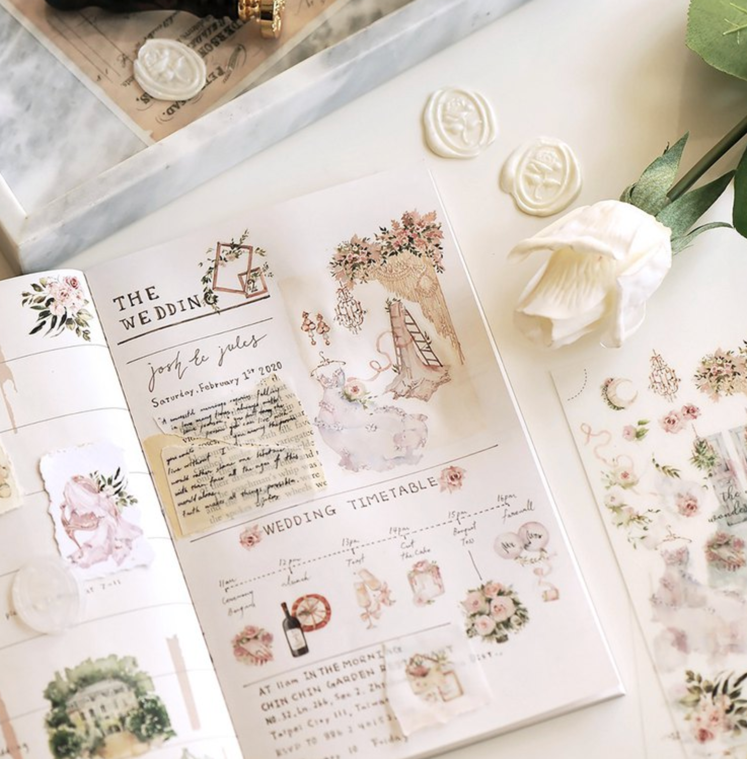 MU Print-On Stickers-116 The Most Wonderful Time - Smidapaper Ikigai Shop