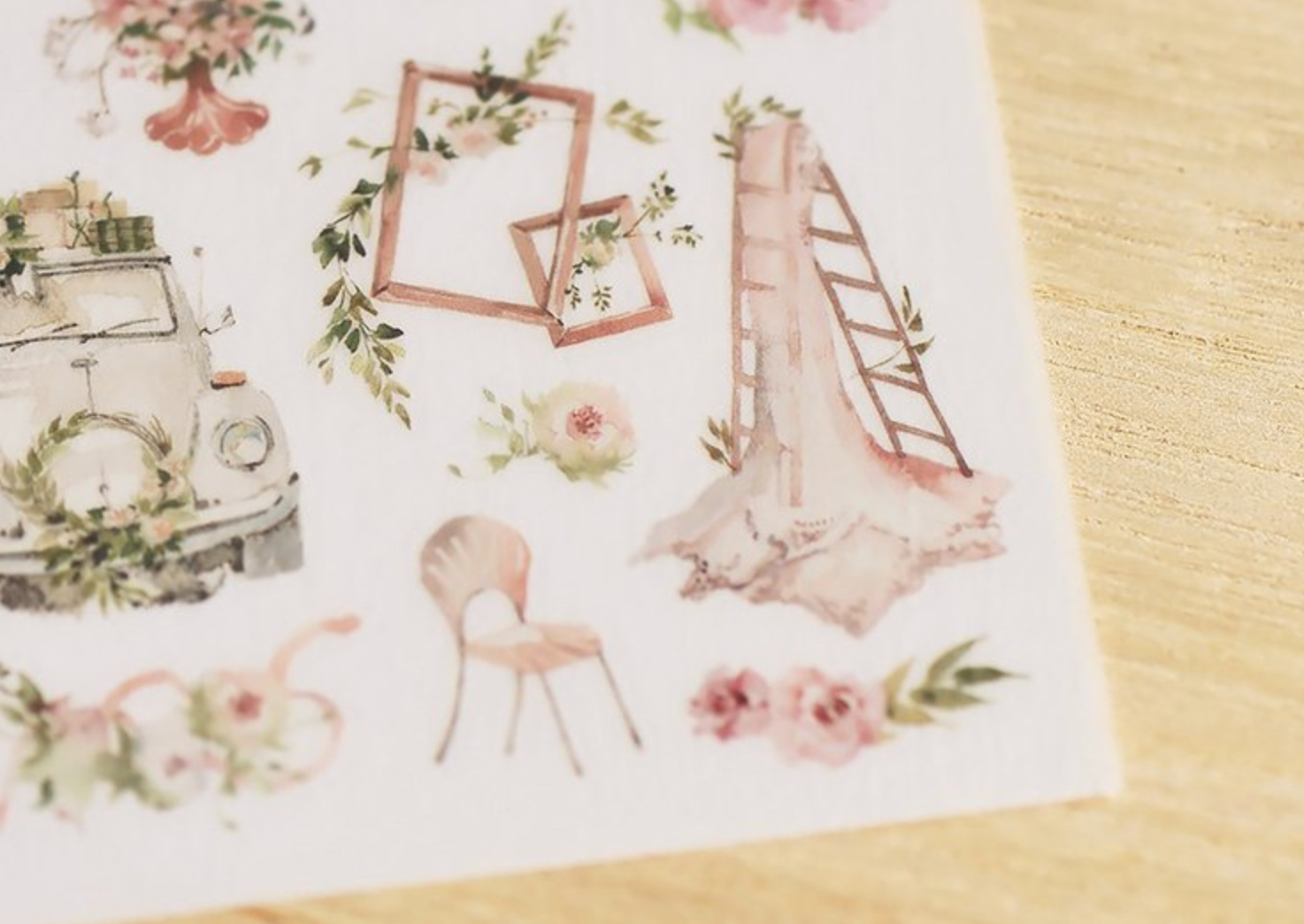 MU Print-On Stickers-116 The Most Wonderful Time - Smidapaper Ikigai Shop