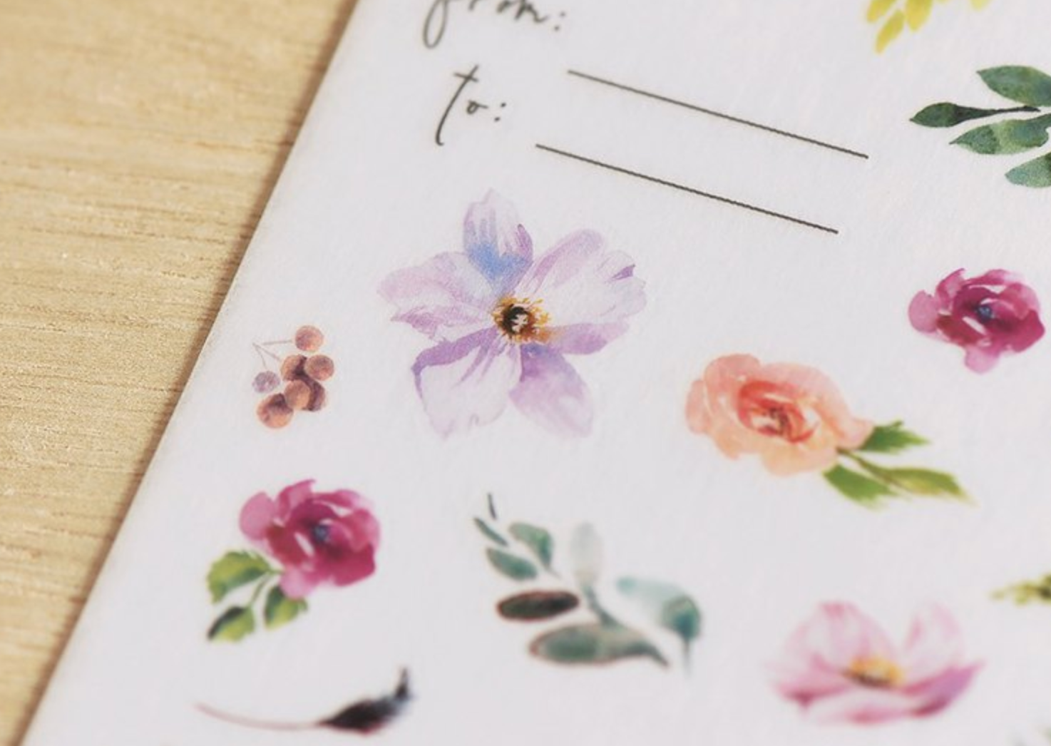 MU Print-On Stickers-118 Spring Vibes - Smidapaper Ikigai Shop