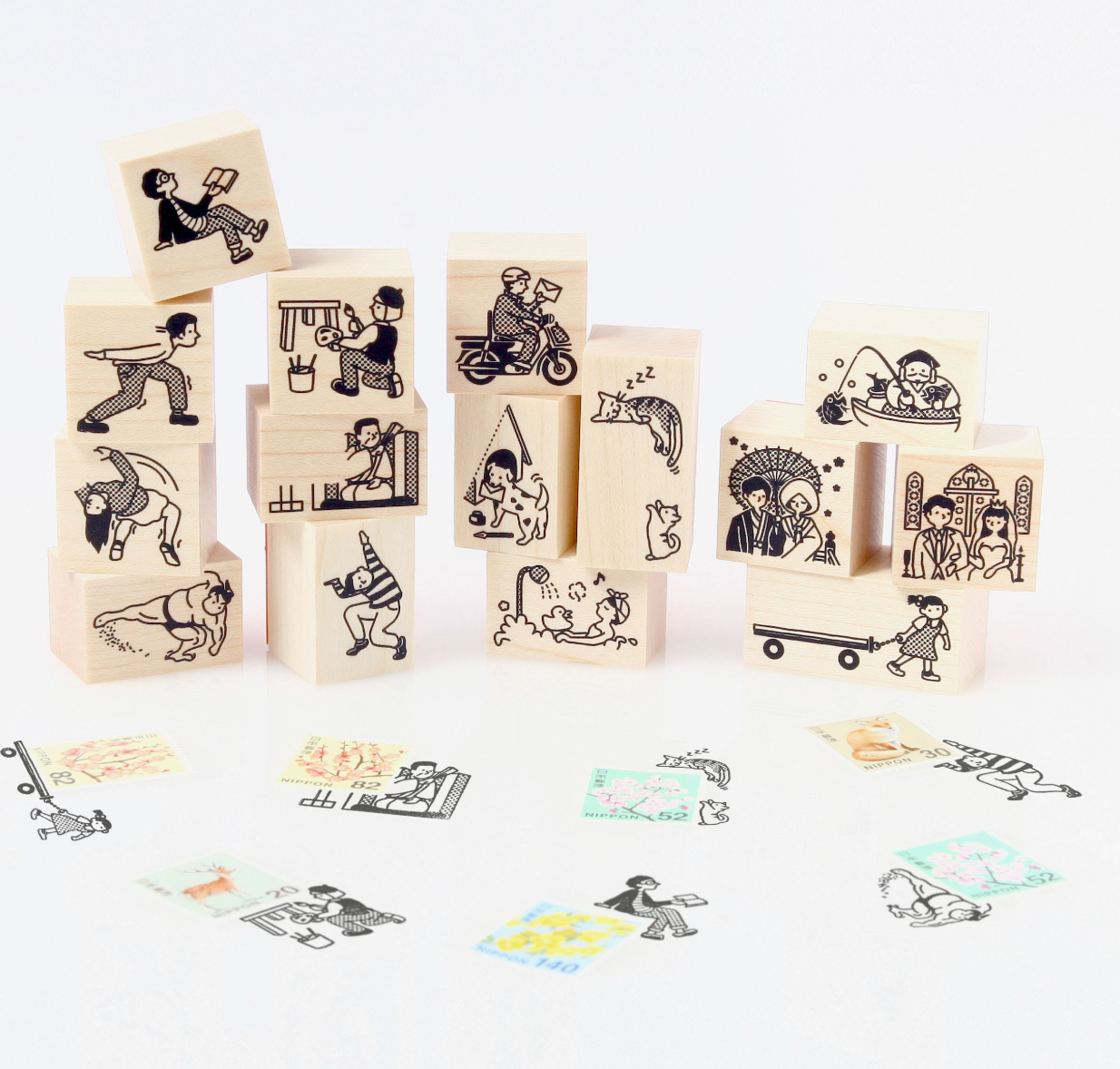 Letter of Travel Stamp - Smidapaper Ikigai Shop