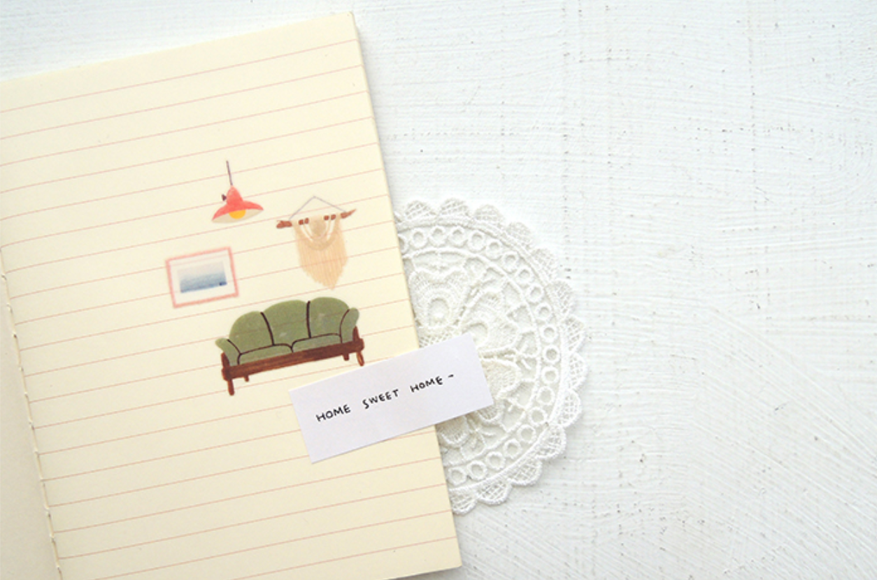 Suatelier Home Sweet Home Stickers - Smidapaper Ikigai Shop