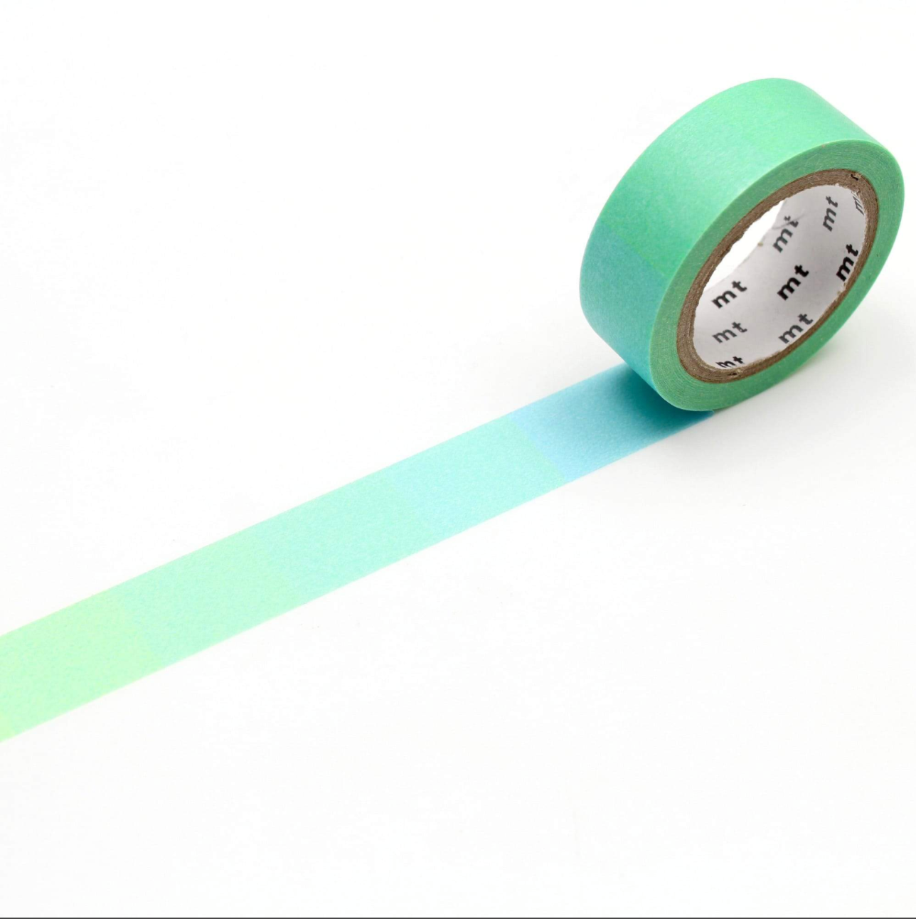 MT Deco Washi Tape Fluorescent Blue and Yellow - Smidapaper Ikigai Shop
