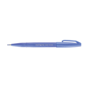 Pentel - Fude Touch Brush Sign Pen - Blue Violet - Smidapaper Ikigai Shop
