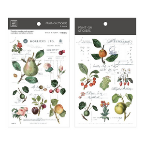 MU Print-On Stickers-126 Botanical Anatomy - Smidapaper Ikigai Shop