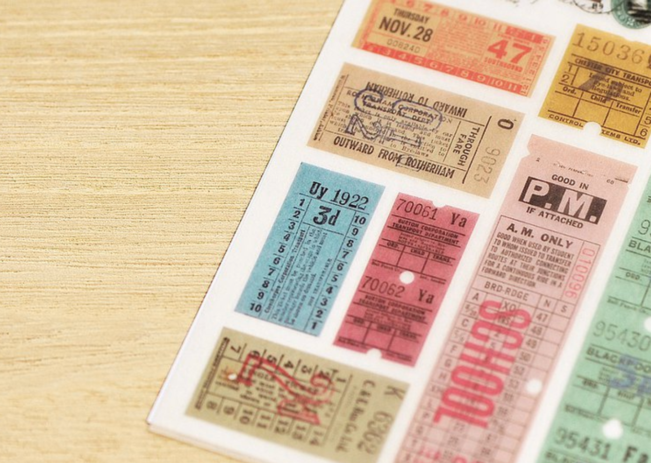 MU Print-On Stickers-129 Explore the World - Smidapaper Ikigai Shop