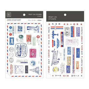 MU Print-On Stickers-130 First Day Cover - Smidapaper Ikigai Shop