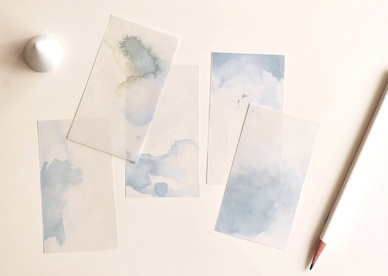 MU Craft Dyeing Tracing Paper 25 sheets/pack (6 colours) - Smidapaper Ikigai Shop