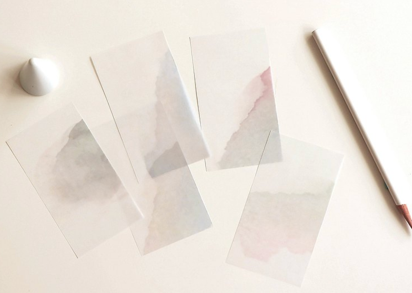 MU Craft Dyeing Tracing Paper 25 sheets/pack (6 colours) - Smidapaper Ikigai Shop