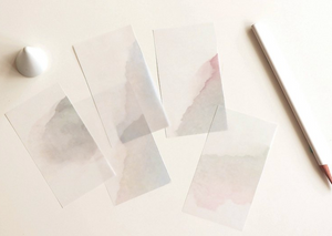 MU Craft Dyeing Tracing Paper 25 sheets/pack (6 colours) - Smidapaper Ikigai Shop