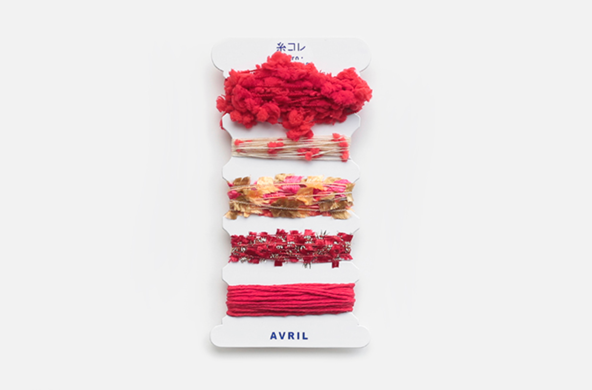 Avril Yarn Collection No. 6 - Smidapaper Ikigai Shop