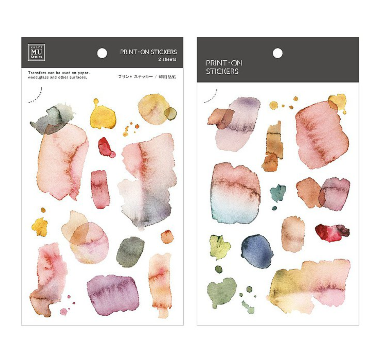 MU Print-On Stickers-132 Colours at Daybreak - Smidapaper Ikigai Shop