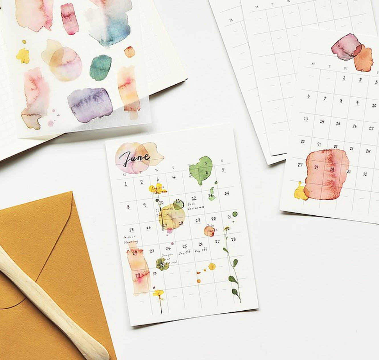 MU Print-On Stickers-132 Colours at Daybreak - Smidapaper Ikigai Shop