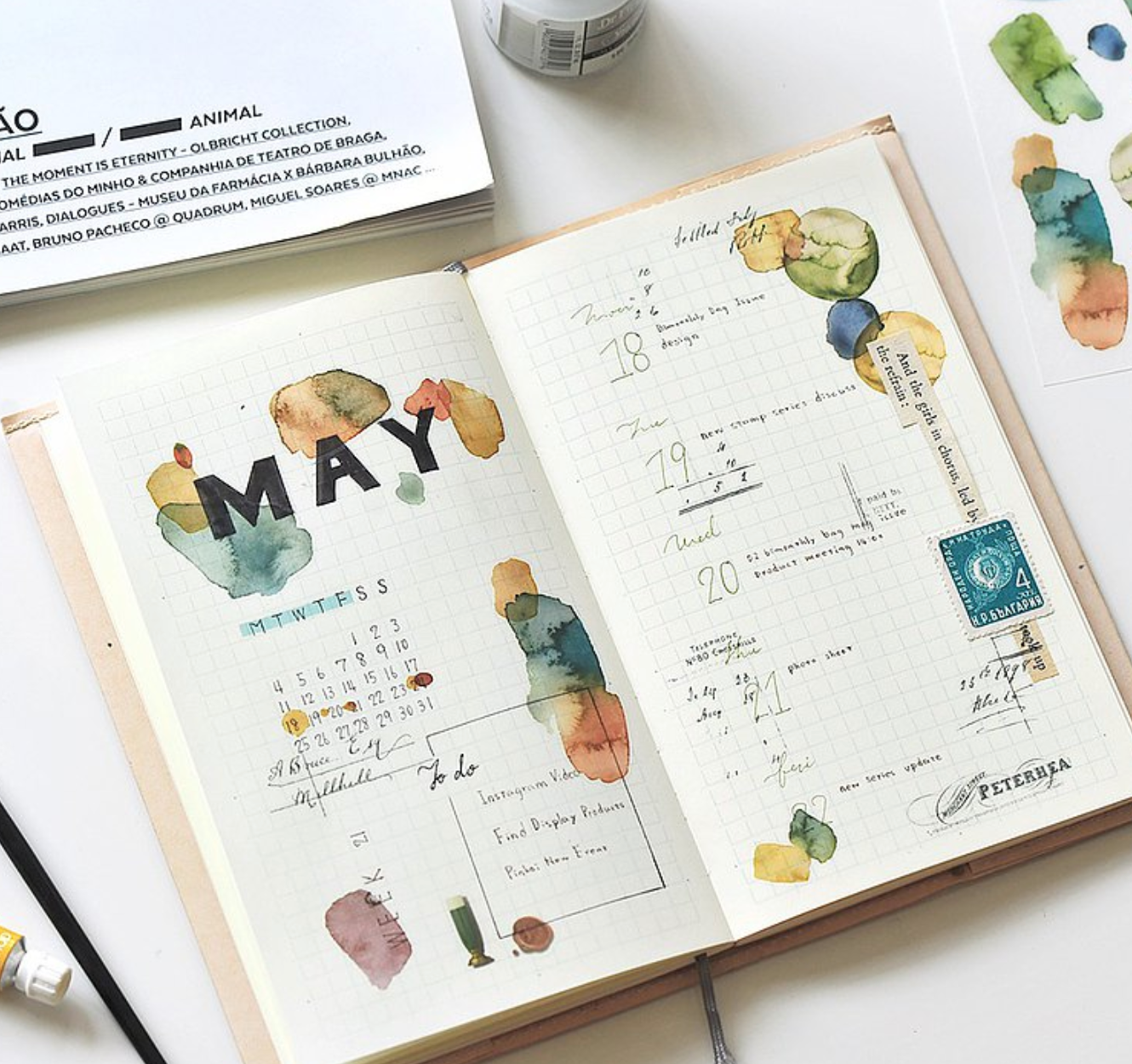 MU Print-On Stickers-133 Colours at Twilight - Smidapaper Ikigai Shop