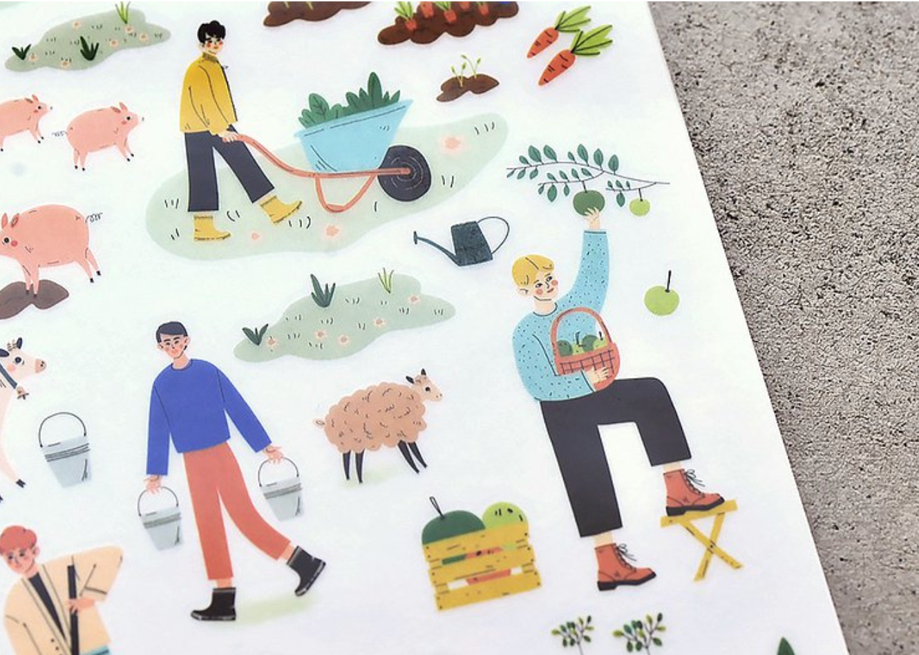 MU Print-On Stickers-136 Little Sprout, Big Dreams - Smidapaper Ikigai Shop