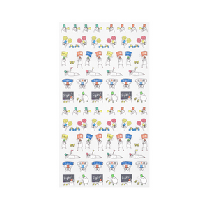 Midori Schedule Seal Mr Ojisan: Achievement Stickers - Smidapaper Ikigai Shop