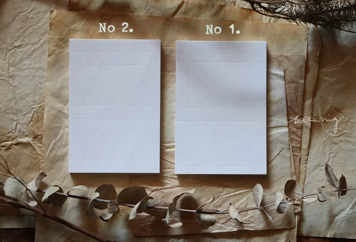 Postage Stamp Paper Pad No. 1 - Smidapaper Ikigai Shop