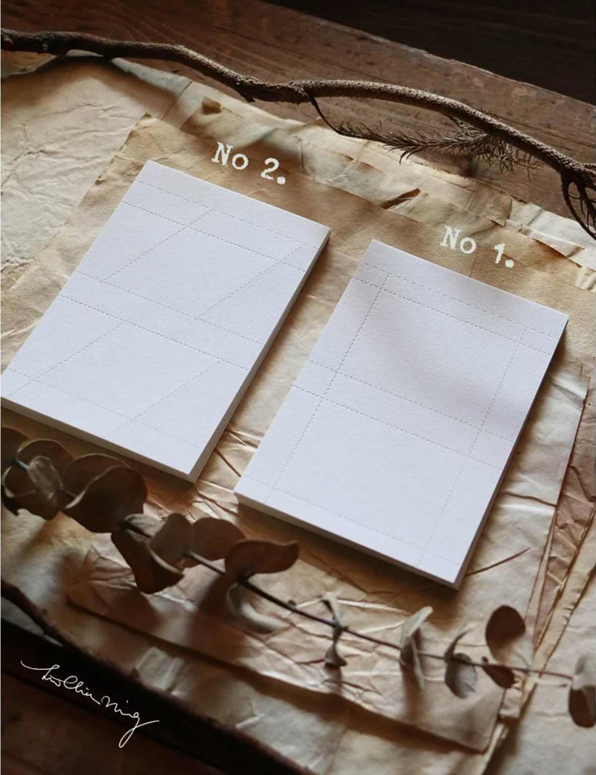 Postage Stamp Paper Pad No. 1 - Smidapaper Ikigai Shop