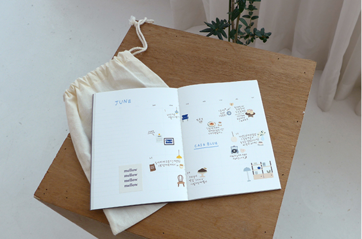 Suatelier - Stickers - Cafe Blue - Smidapaper Ikigai Shop
