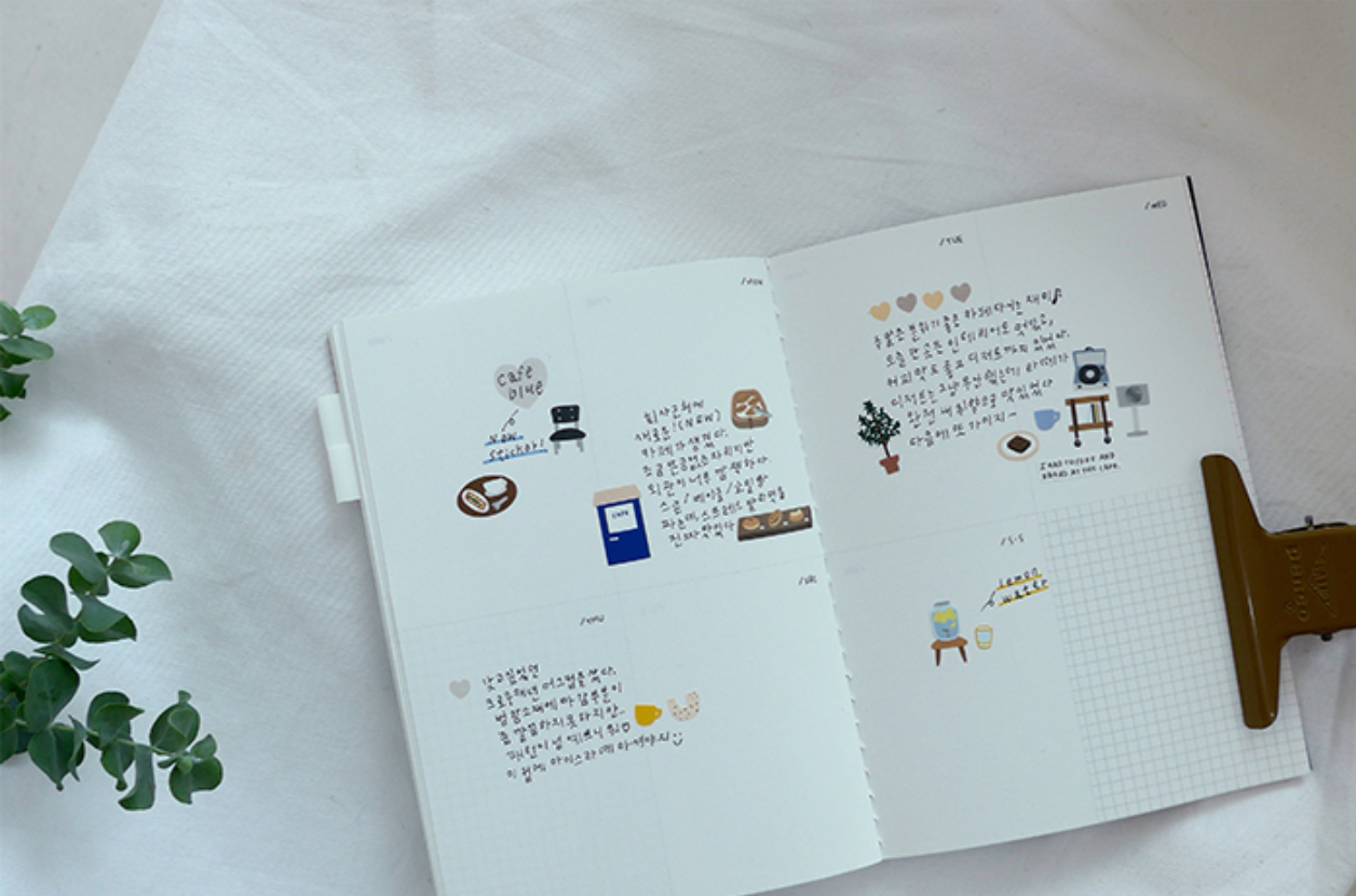 Suatelier - Stickers - Cafe Blue - Smidapaper Ikigai Shop