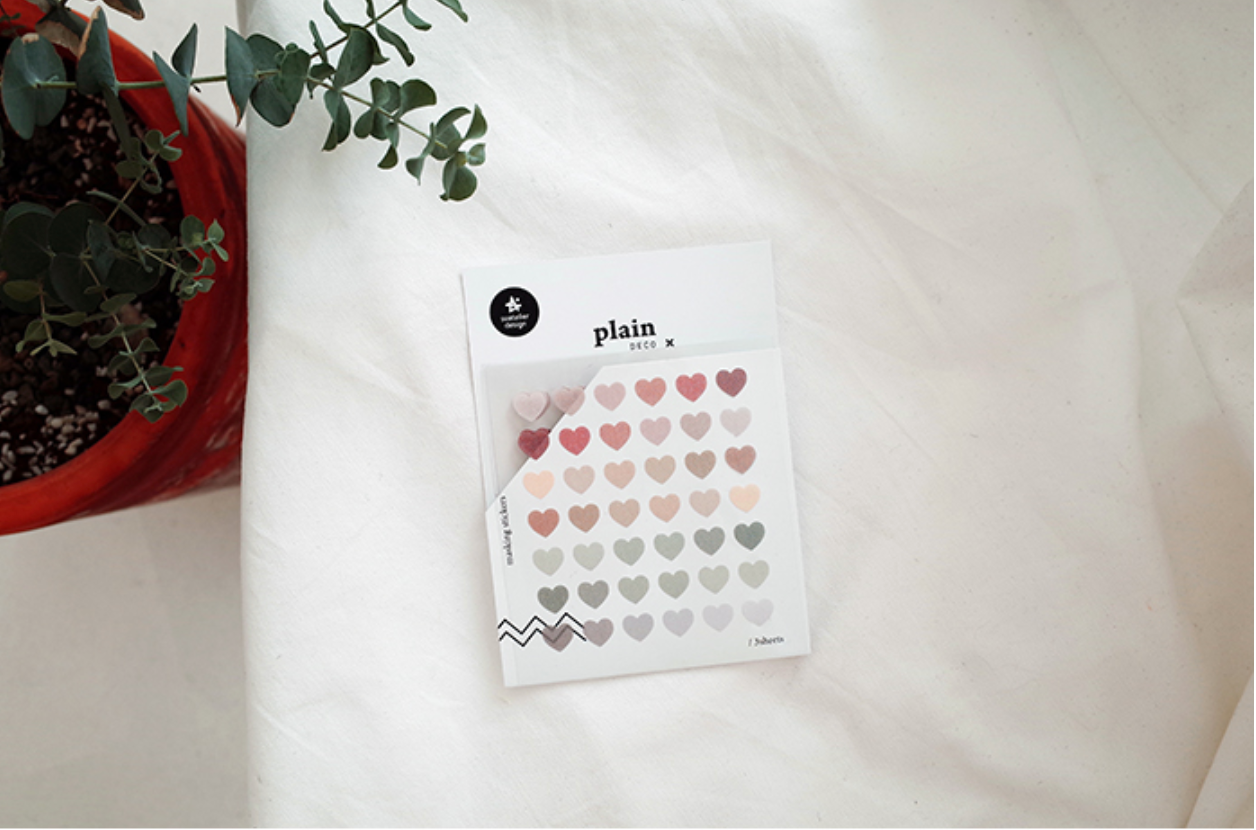 Suatelier Plain Deco x 52 - Smidapaper Ikigai Shop