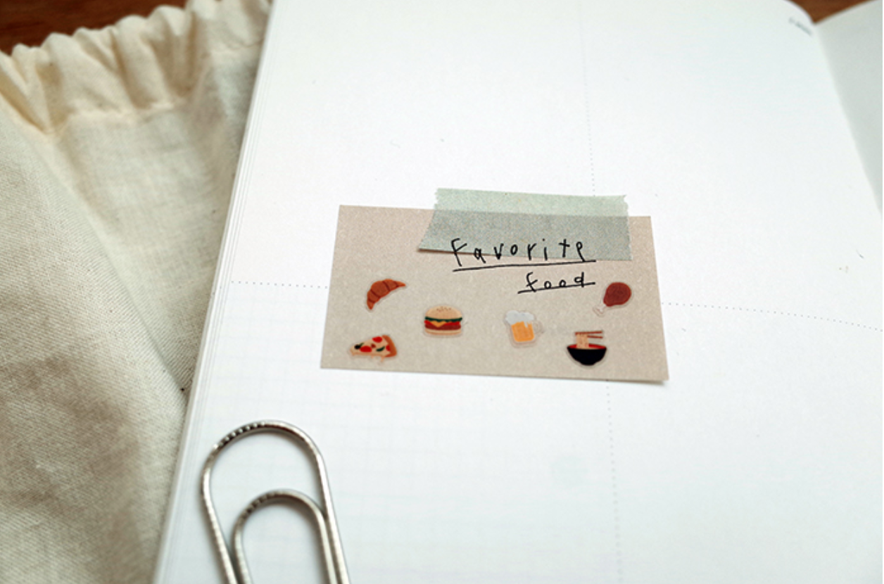 Suatelier Mini Series Stickers- Food .01 - Smidapaper Ikigai Shop