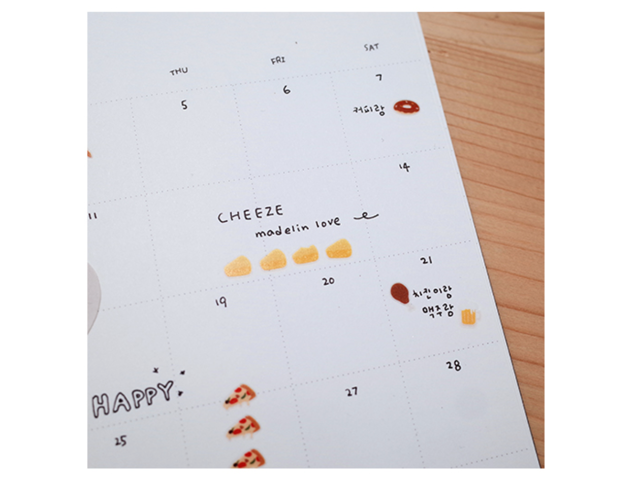 Suatelier Mini Series Stickers- Food .01 - Smidapaper Ikigai Shop