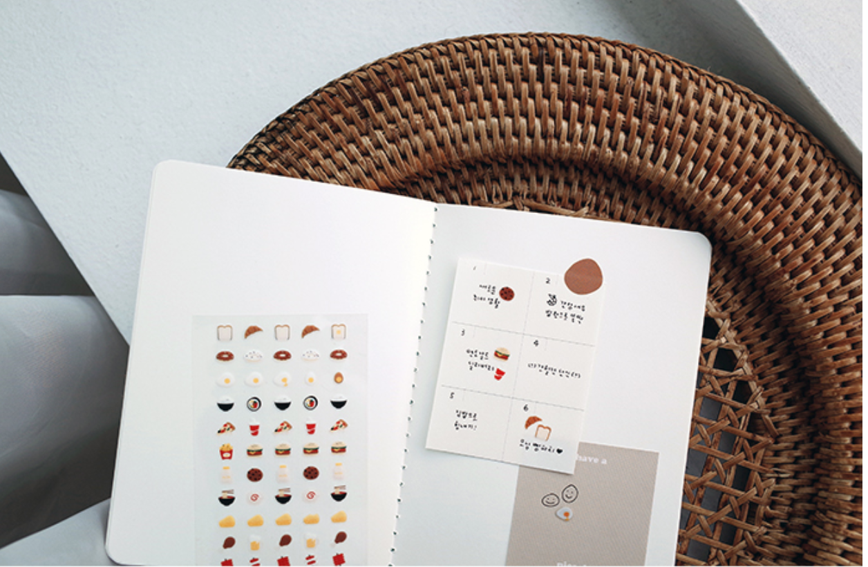 Suatelier Mini Series Stickers- Food .01 - Smidapaper Ikigai Shop