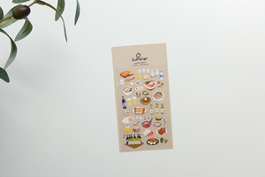 Suatelier - Stickers - Food Trip #3 - Smidapaper Ikigai Shop