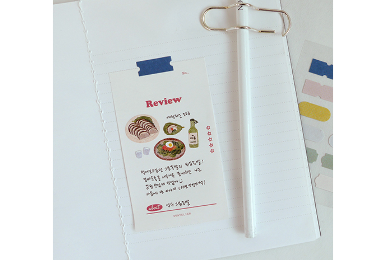 Suatelier - Stickers - Food Trip #3 - Smidapaper Ikigai Shop