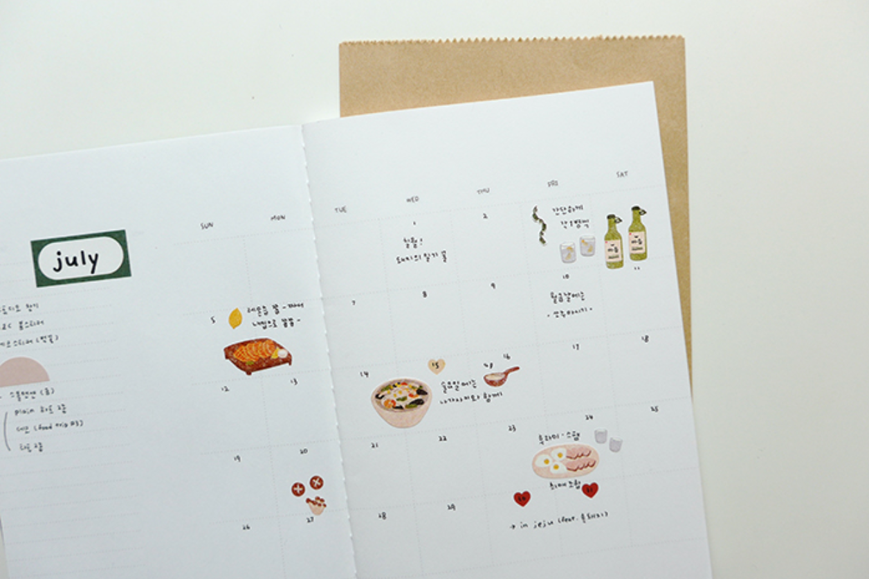 Suatelier - Stickers - Food Trip #3 - Smidapaper Ikigai Shop