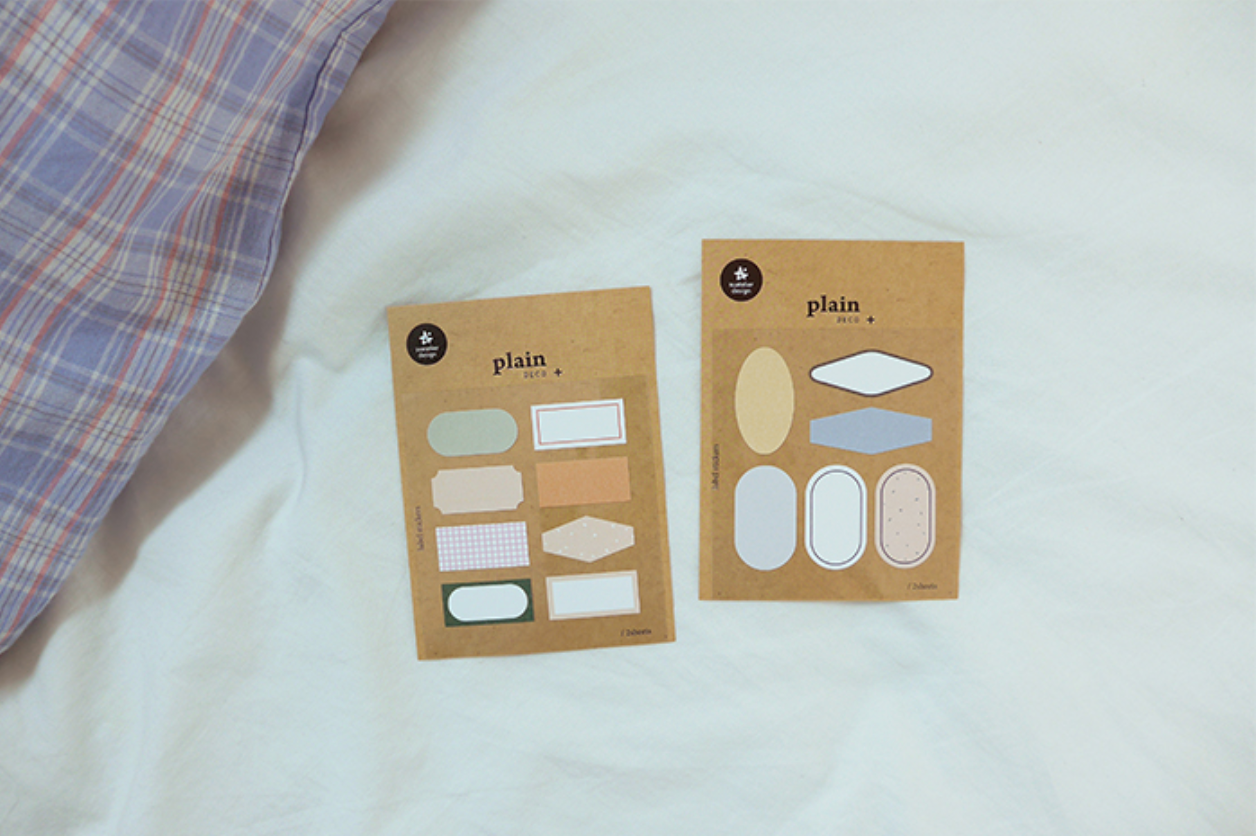 Suatelier Plain Deco x 59 - Smidapaper Ikigai Shop