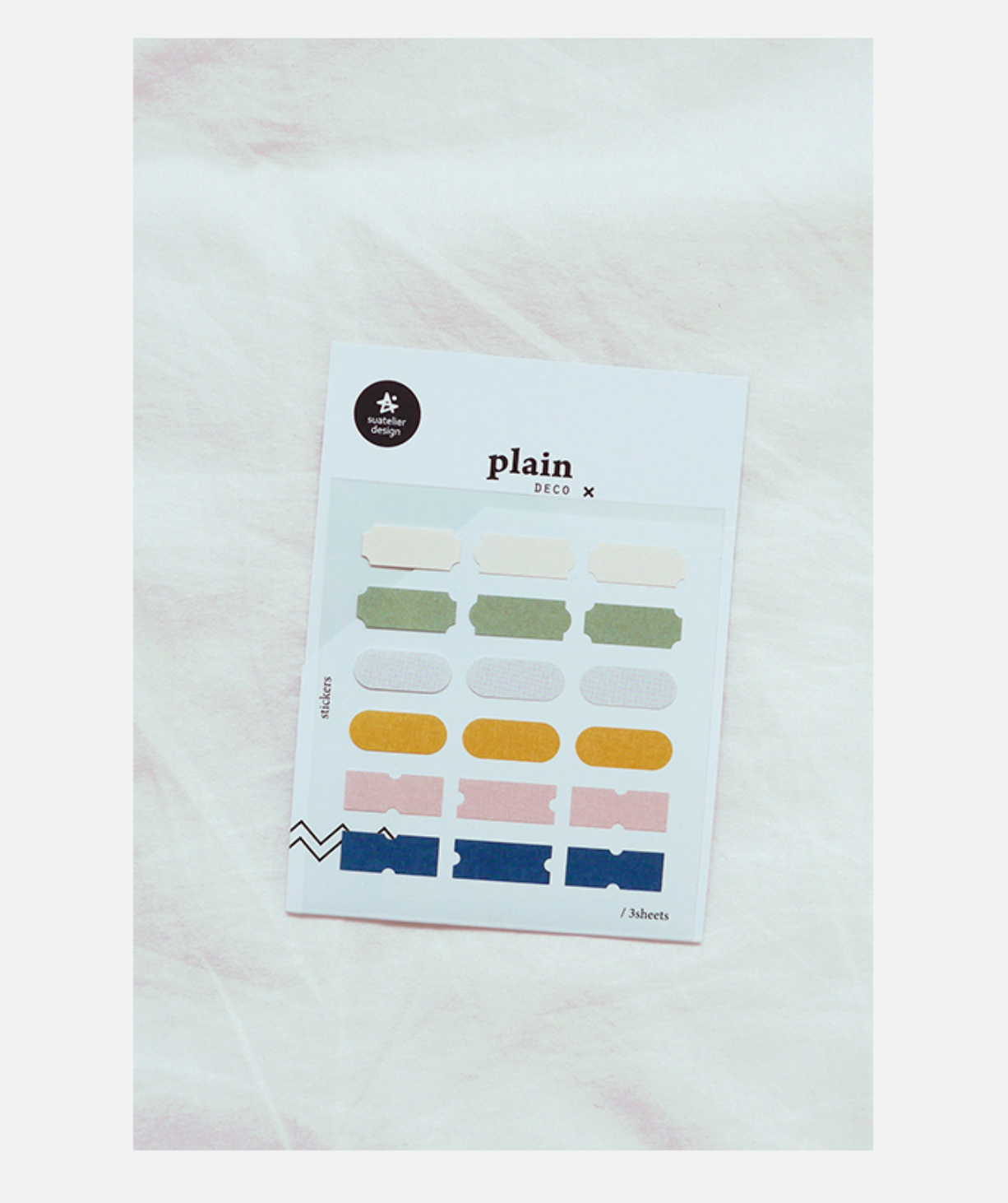 Suatelier Plain Deco x 58 - Smidapaper Ikigai Shop
