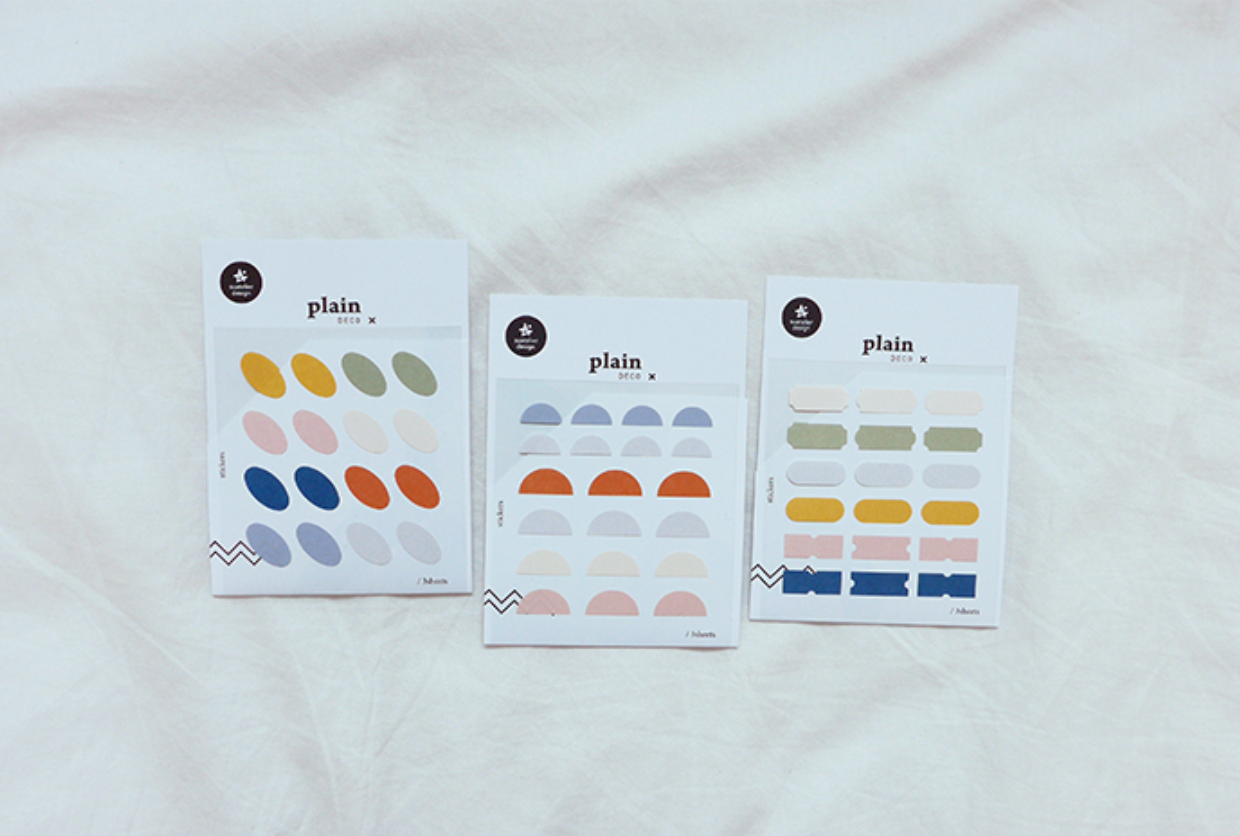 Suatelier Plain Deco x 56 - Smidapaper Ikigai Shop