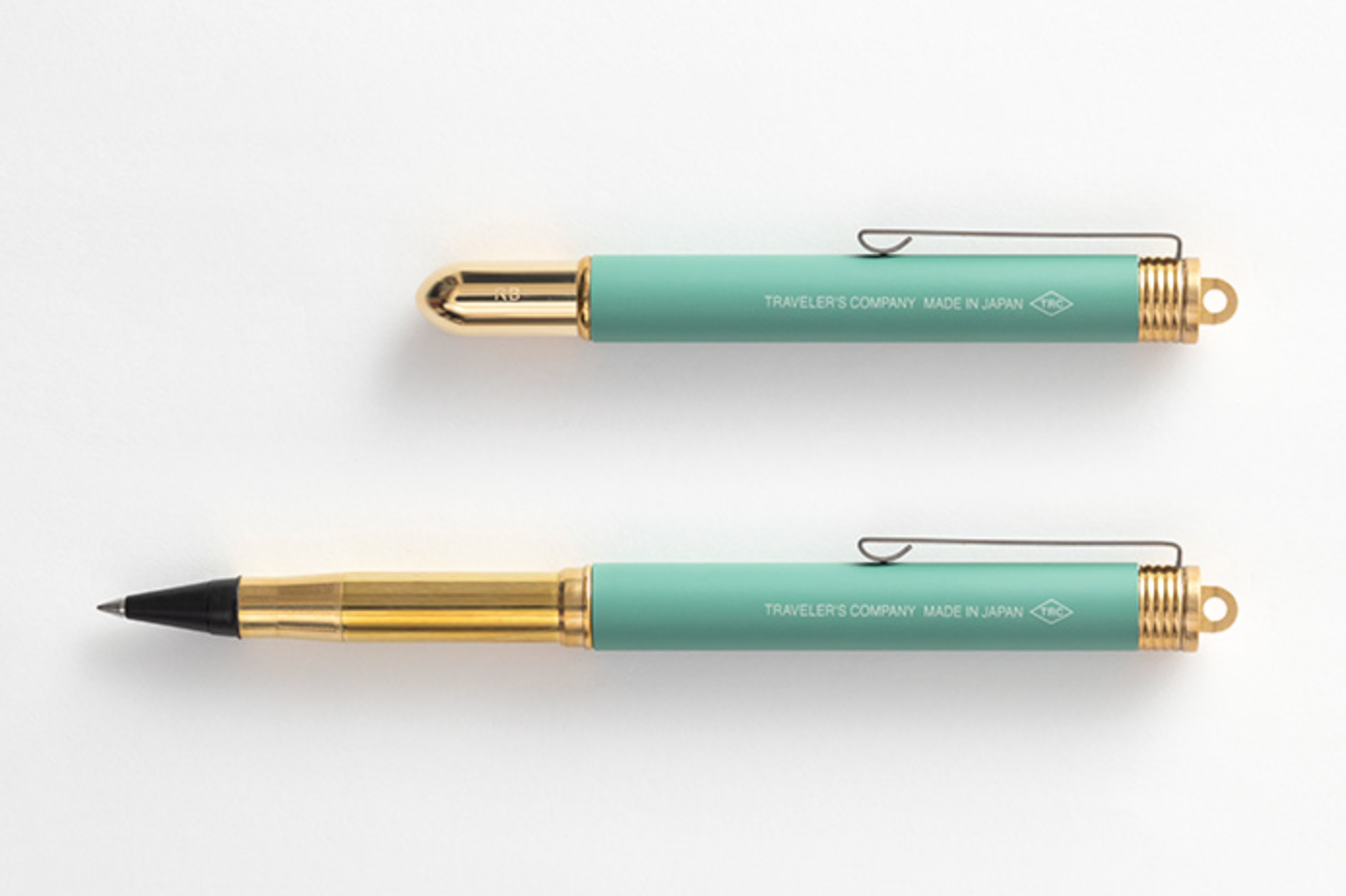 Traveler's Company TRC Factory Green- Rollerball Pen - Smidapaper Ikigai Shop