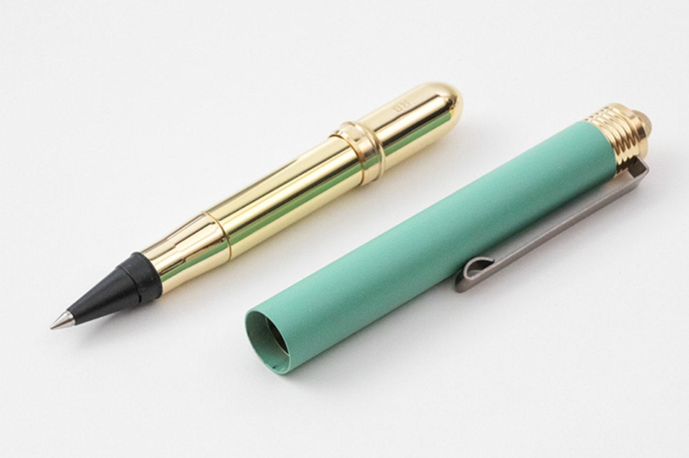 Traveler's Company TRC Factory Green- Rollerball Pen - Smidapaper Ikigai Shop