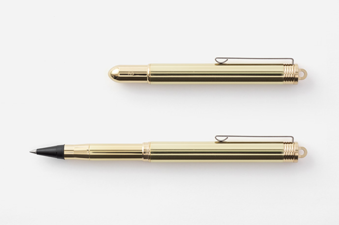 Traveler's Company TN Brass Rollerball Pen - Smidapaper Ikigai Shop