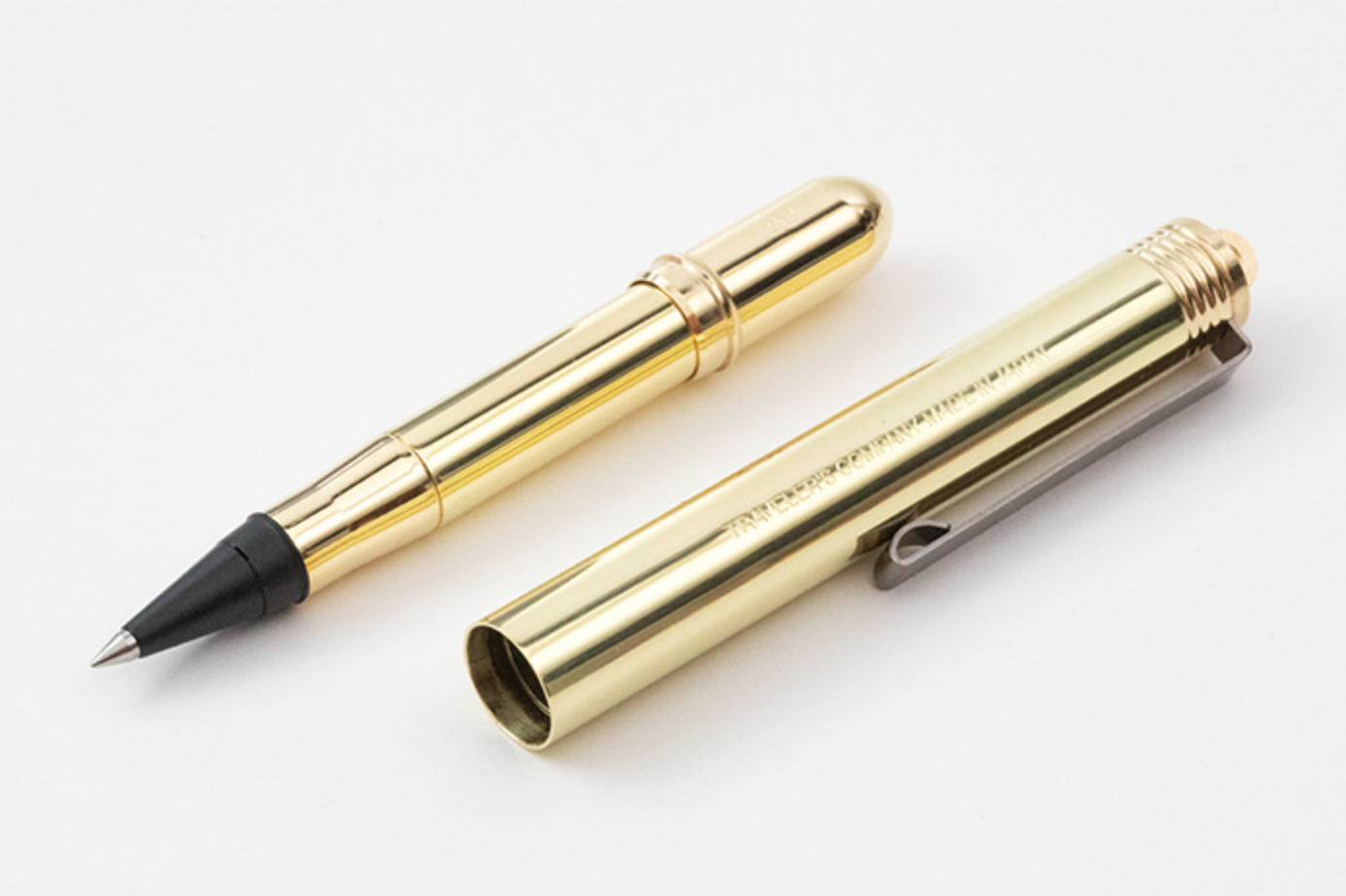Traveler's Company TN Brass Rollerball Pen - Smidapaper Ikigai Shop