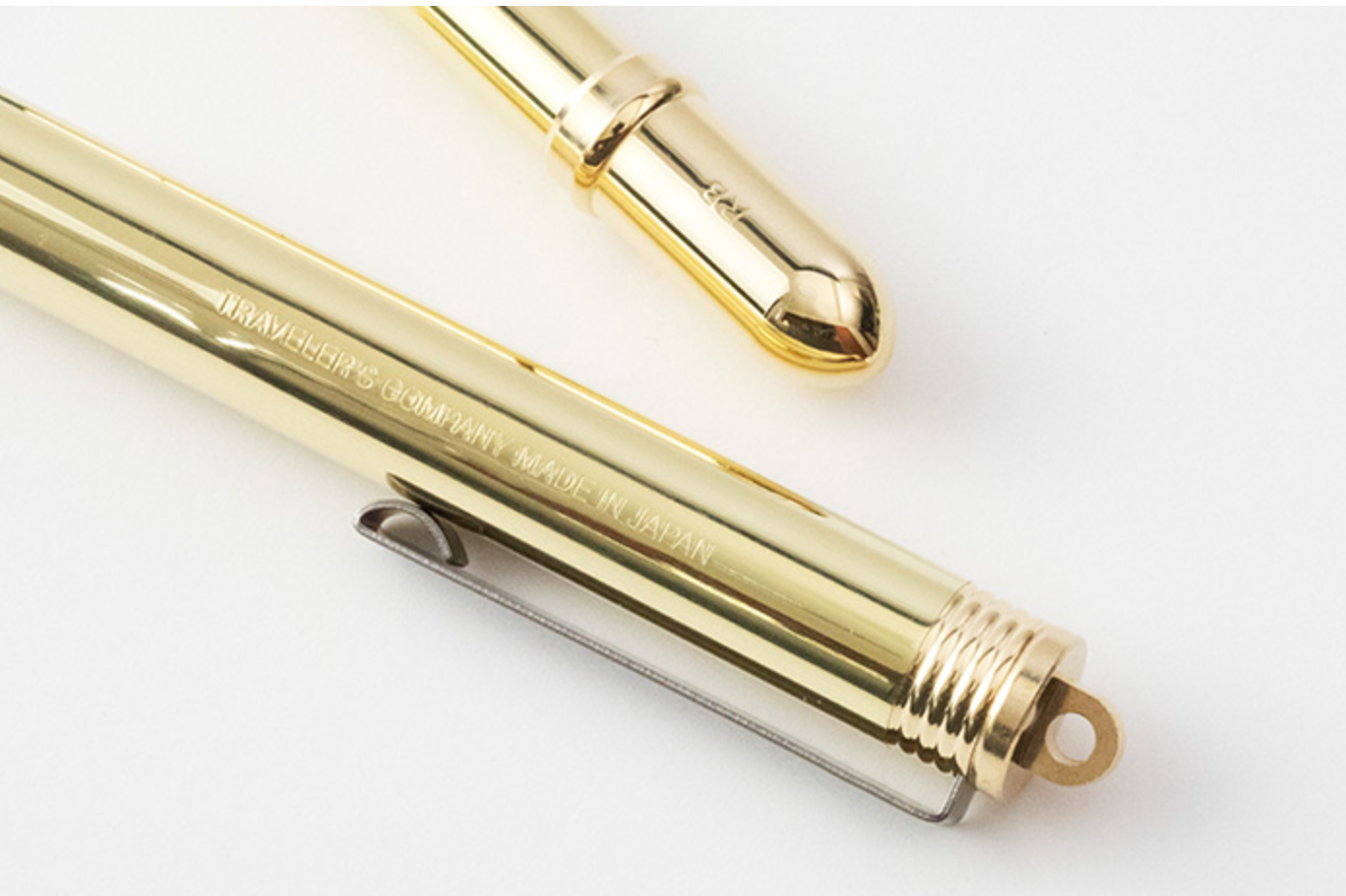 Traveler's Company TN Brass Rollerball Pen - Smidapaper Ikigai Shop