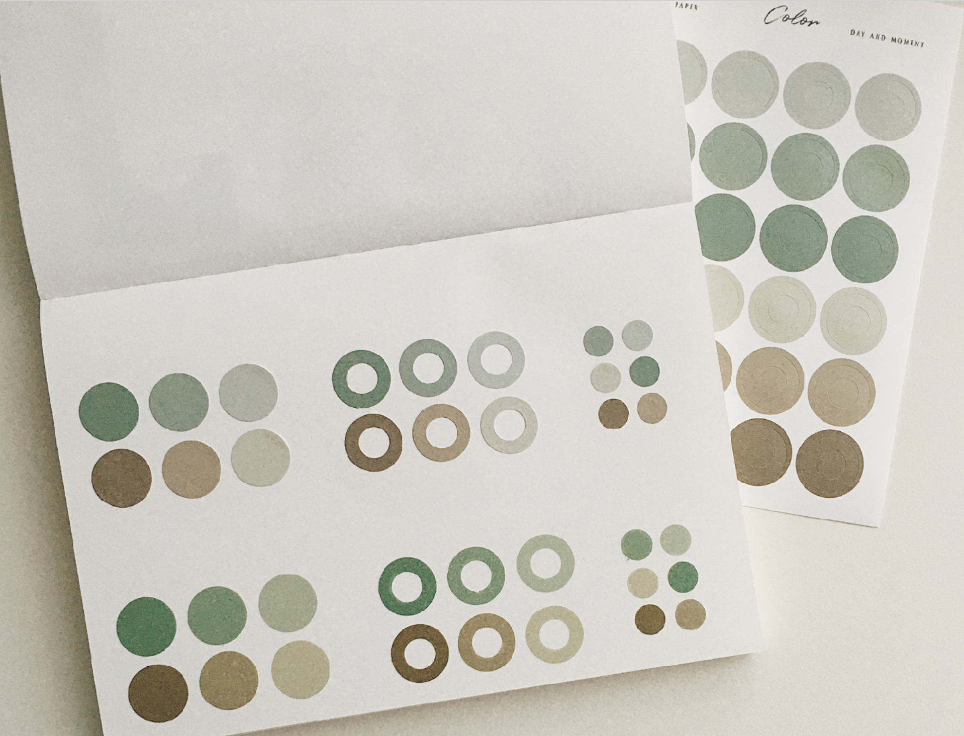 Day and Moment Colour Stickers 2 - Smidapaper Ikigai Shop