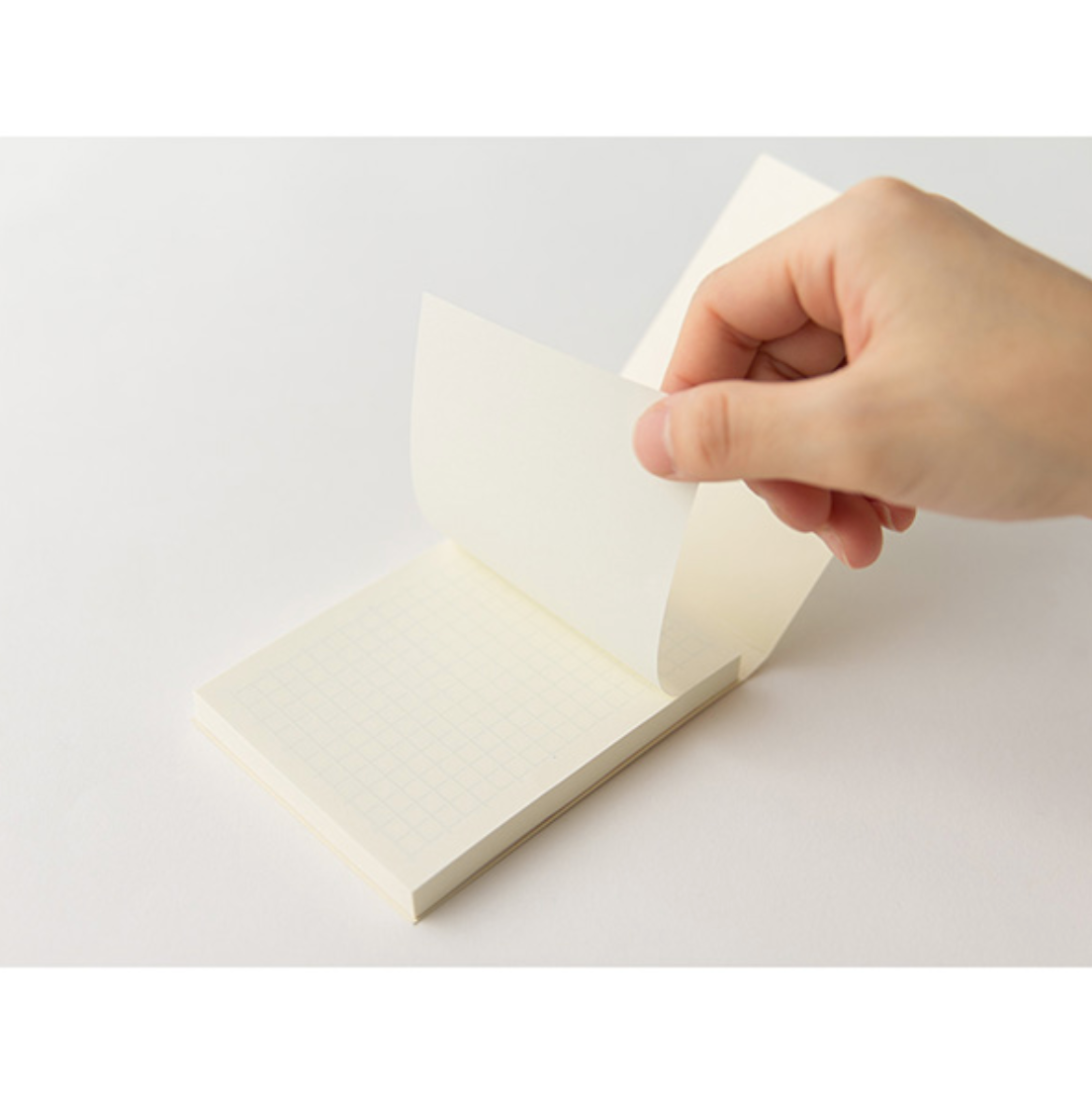 MD Sticky Memo Pad A7 | Grid - Smidapaper Ikigai Shop