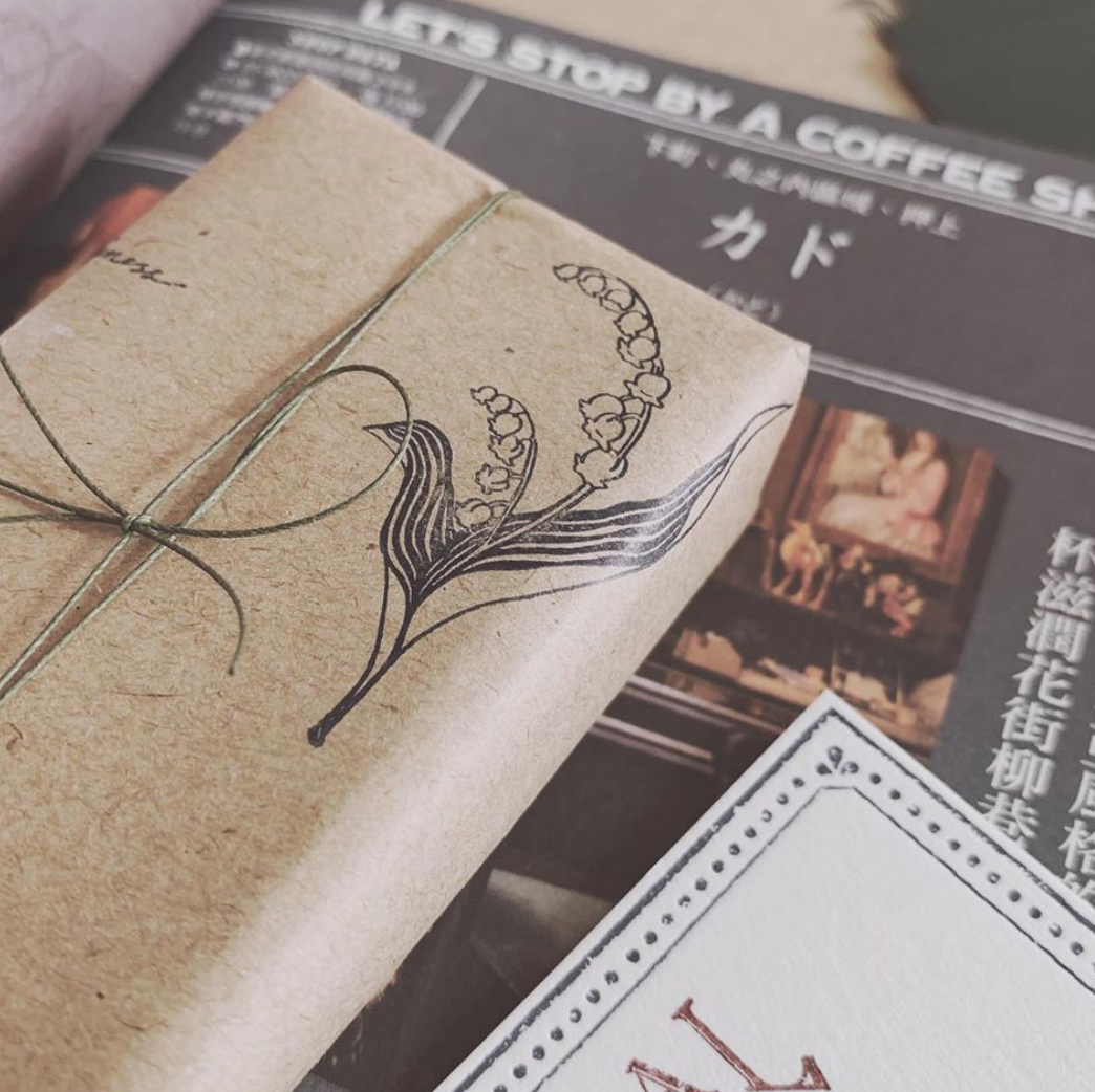 Penny.fei Lily of the Valley Rubber Stamp (set of 2) - Smidapaper Ikigai Shop