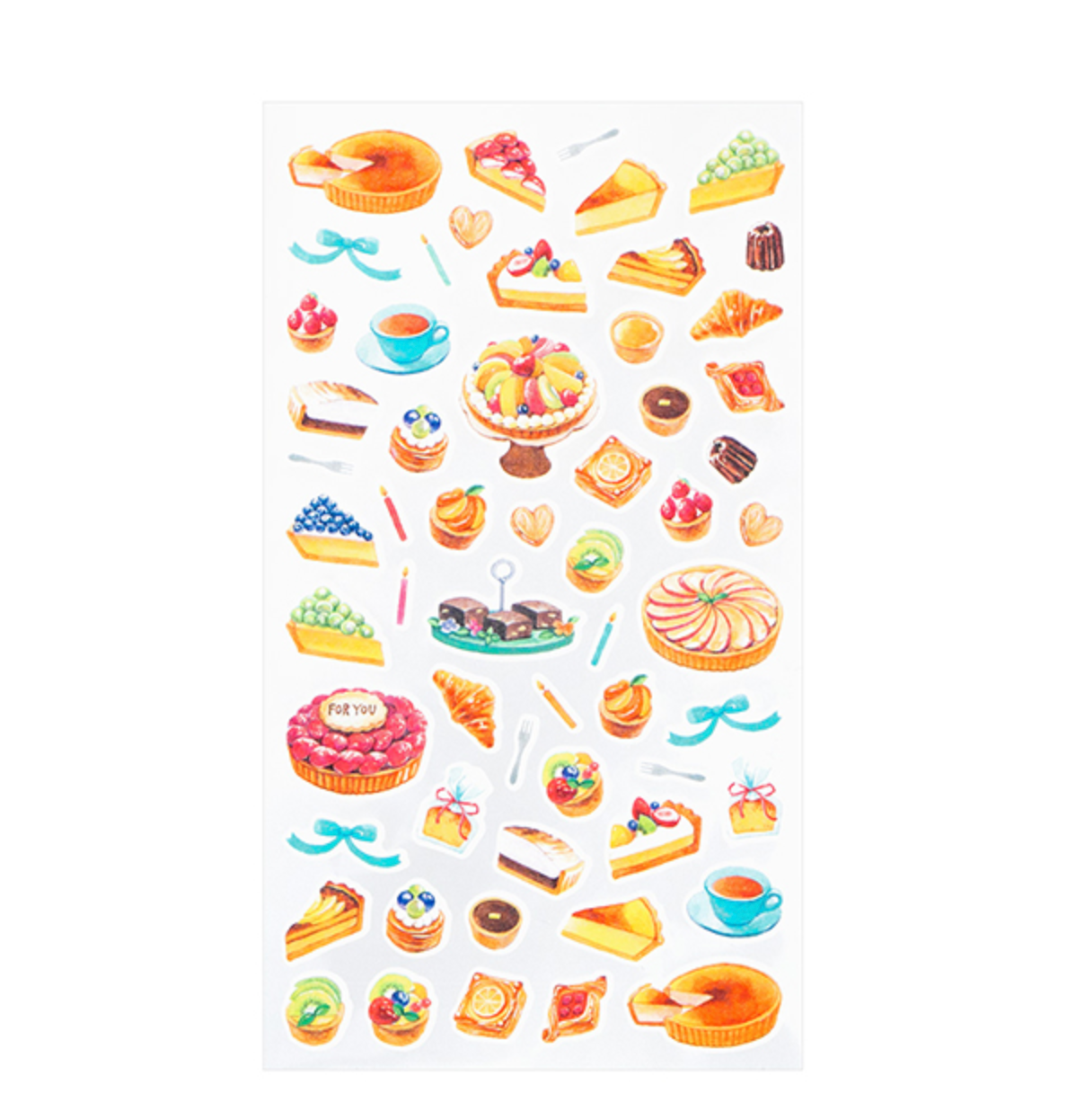 Midori Marche Stickers | Tart - Smidapaper Ikigai Shop