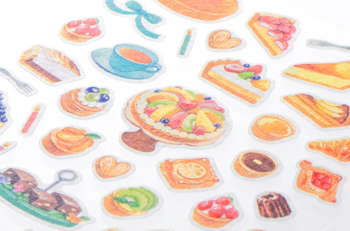 Midori Marche Stickers | Tart - Smidapaper Ikigai Shop