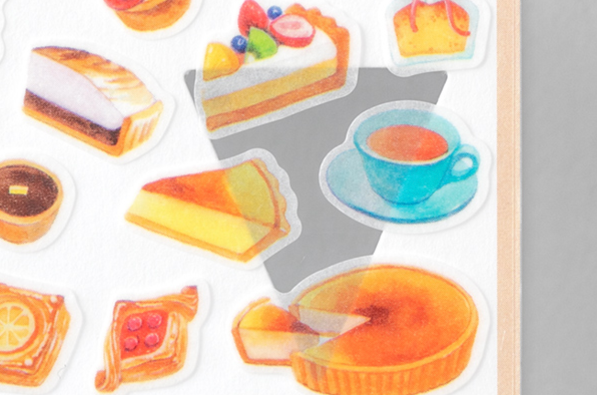 Midori Marche Stickers | Tart - Smidapaper Ikigai Shop