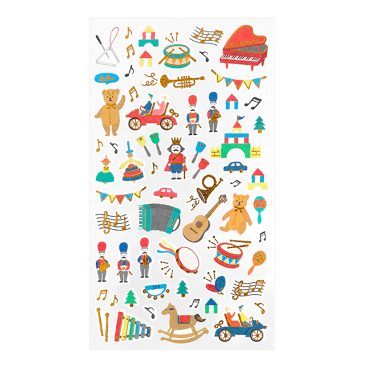 Midori Marche Stickers | Toy - Smidapaper Ikigai Shop
