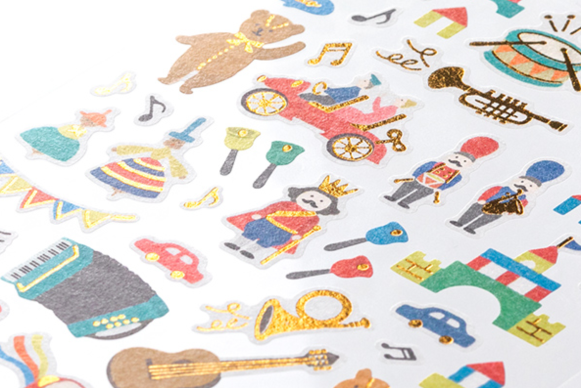Midori Marche Stickers | Toy - Smidapaper Ikigai Shop