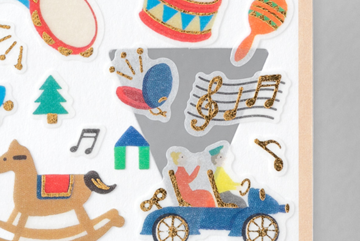 Midori Marche Stickers | Toy - Smidapaper Ikigai Shop